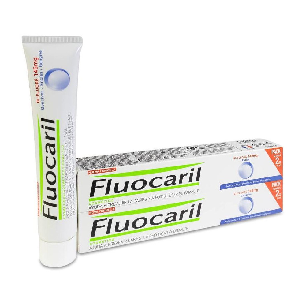 Fluocaril Dentifrice Bi-Fluoré 145Mg Gencives 2X75Ml