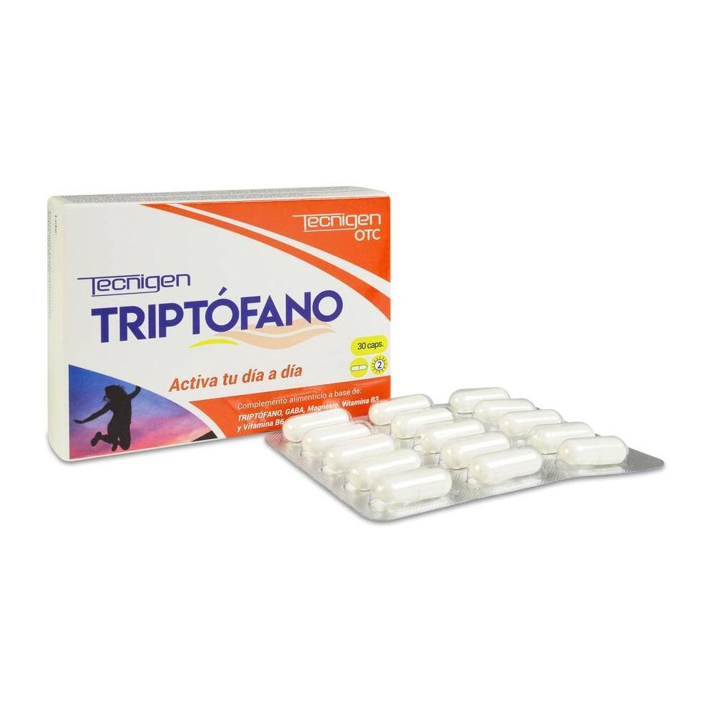Tecnigen Triptófano, 30 Cápsulas Blíster