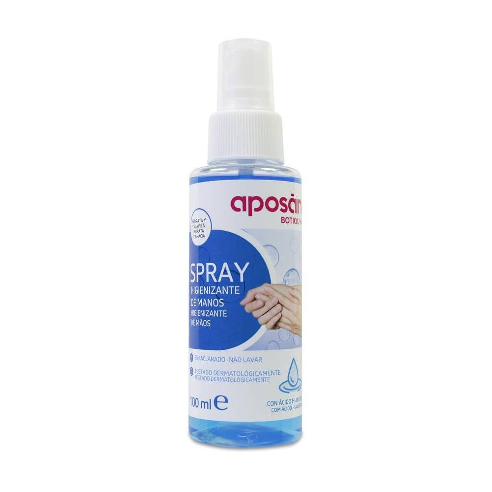 Aposán Spray Hidroalcohólico Con Ácido Hialurónico, 100 Ml