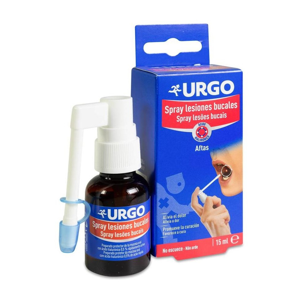 Urgo Spray Lesiones Bucales, 15 Ml