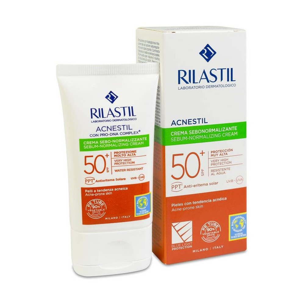 Sun System Acnestil Fotoprotector Solar Anti-Imperfecciones Spf50+ 40 Ml