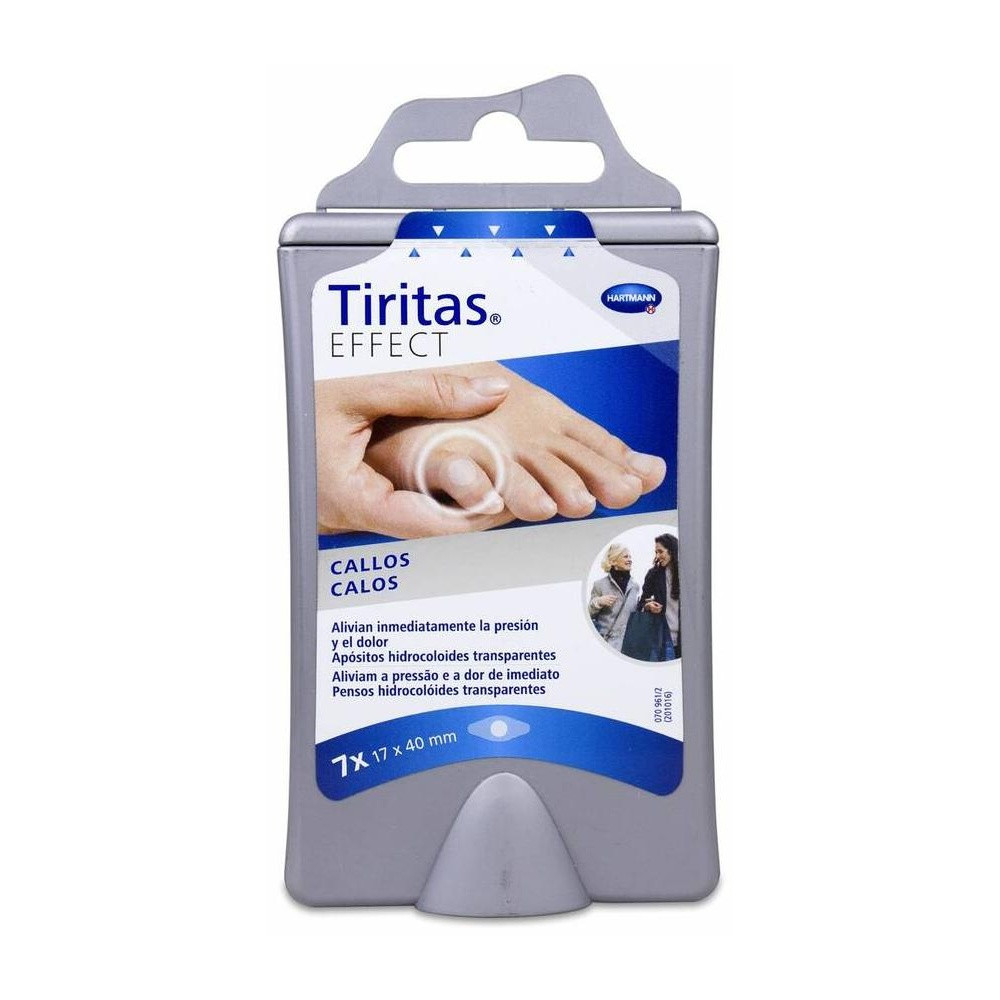 Tiritas Effect Callos Hidrocoloide 60 X 18 Mm, 7 Uds