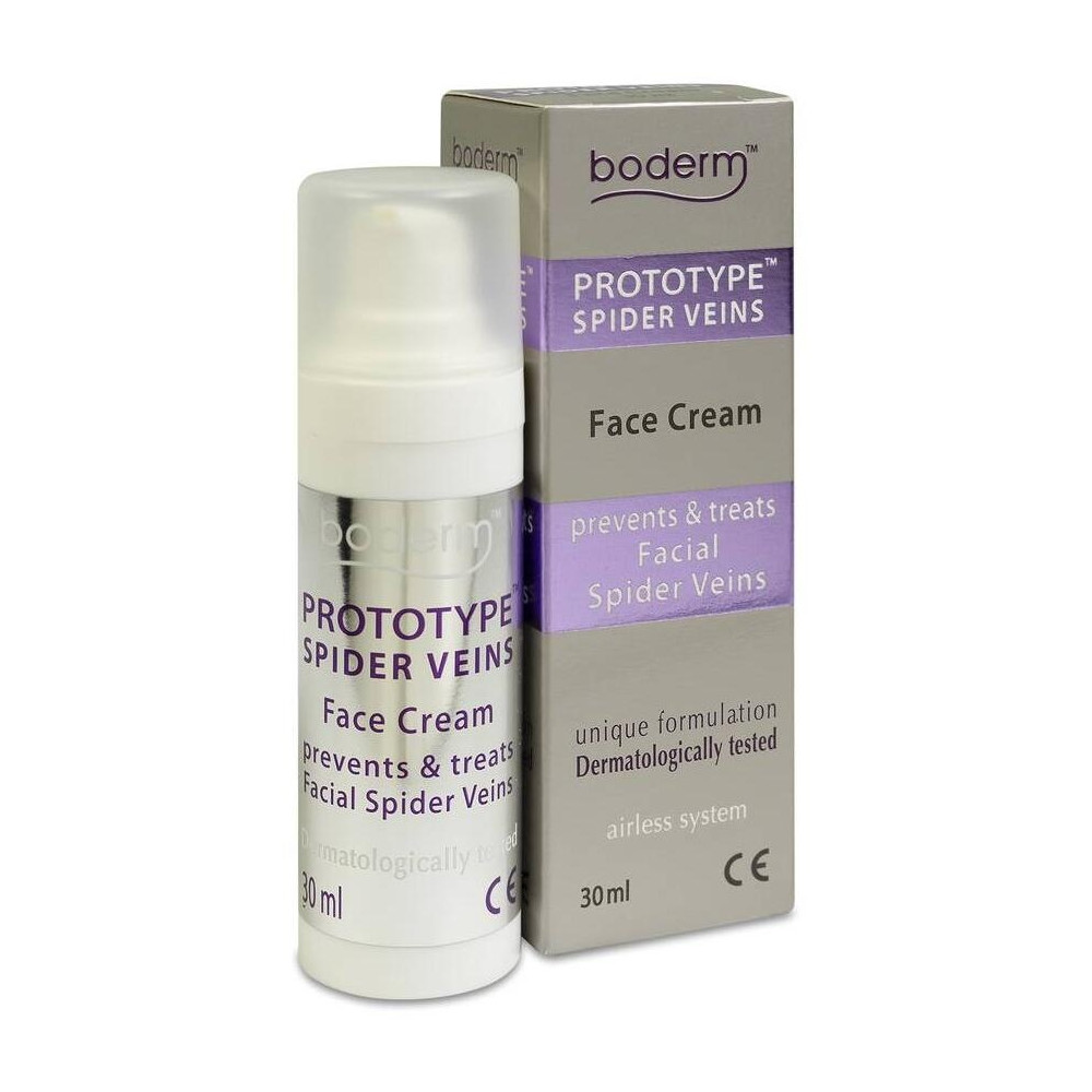Boderm Prototype Spider Veins Crema Facial, 30 Ml