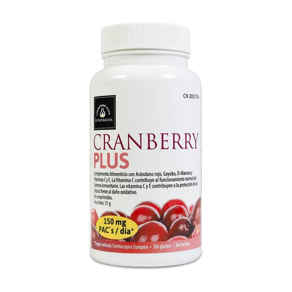 A.C.P.G El Naturalista Cranberry Plus, 60 Comprimidos