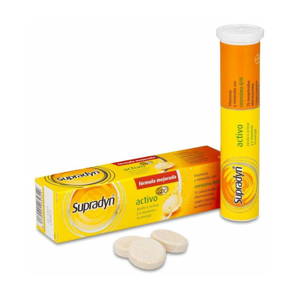 Supradyn Activo, 15 Comprimidos Efervescentes