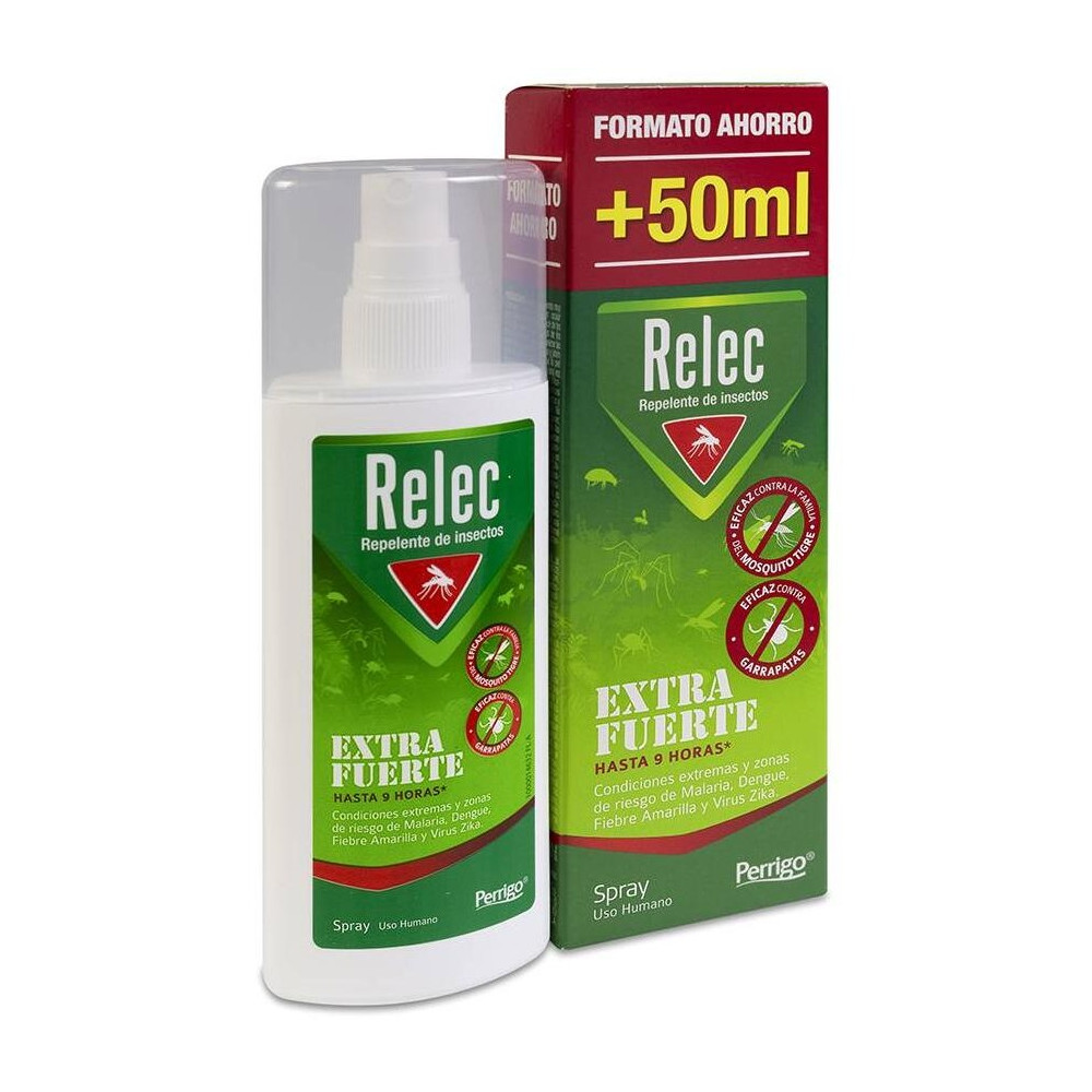 Relec Extra Fuerte Repelente Spray Xl, 125 Ml