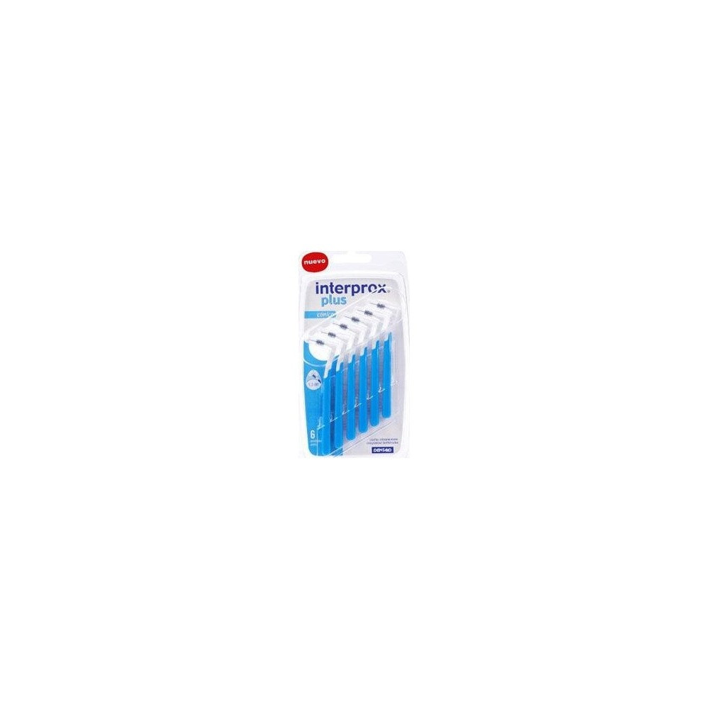Interprox Cepillo Dental Interproximal Plus Cónico, 6 Uds