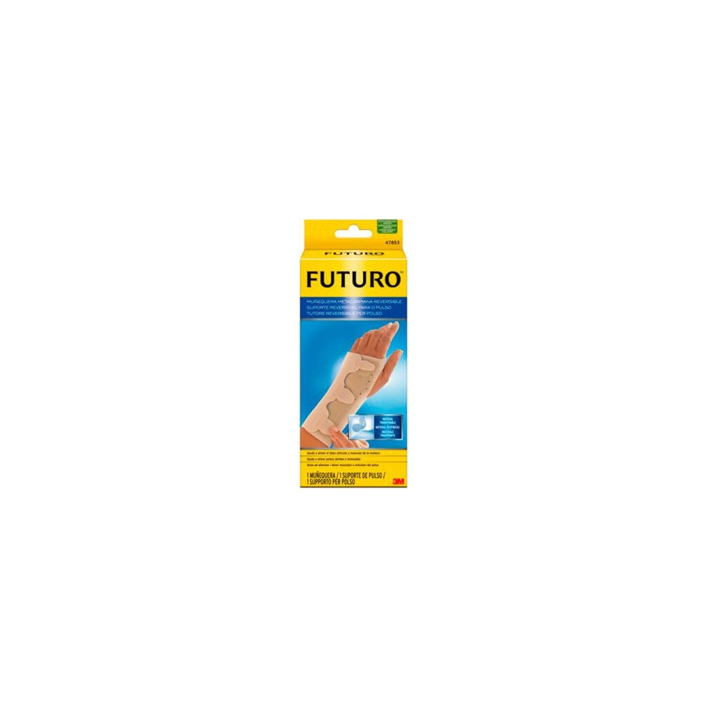 Futuro Muñequera Con Férula Reversible Metacarpiana Talla L, 1 Ud
