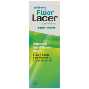 Lacer Colutorio Fluor Diario 0,05% Menta, 500 Ml