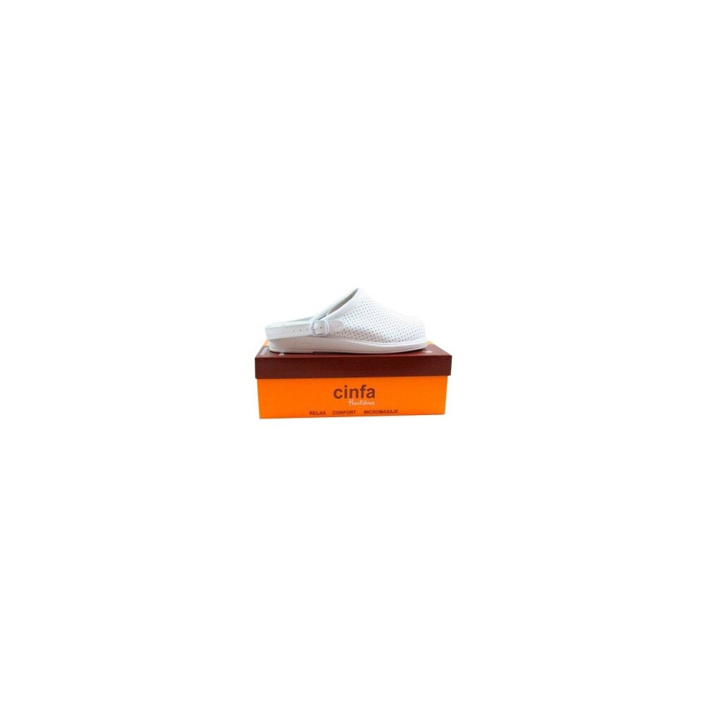 Zueco Hankshoes Confort Blanco Talla 39, 1 Par