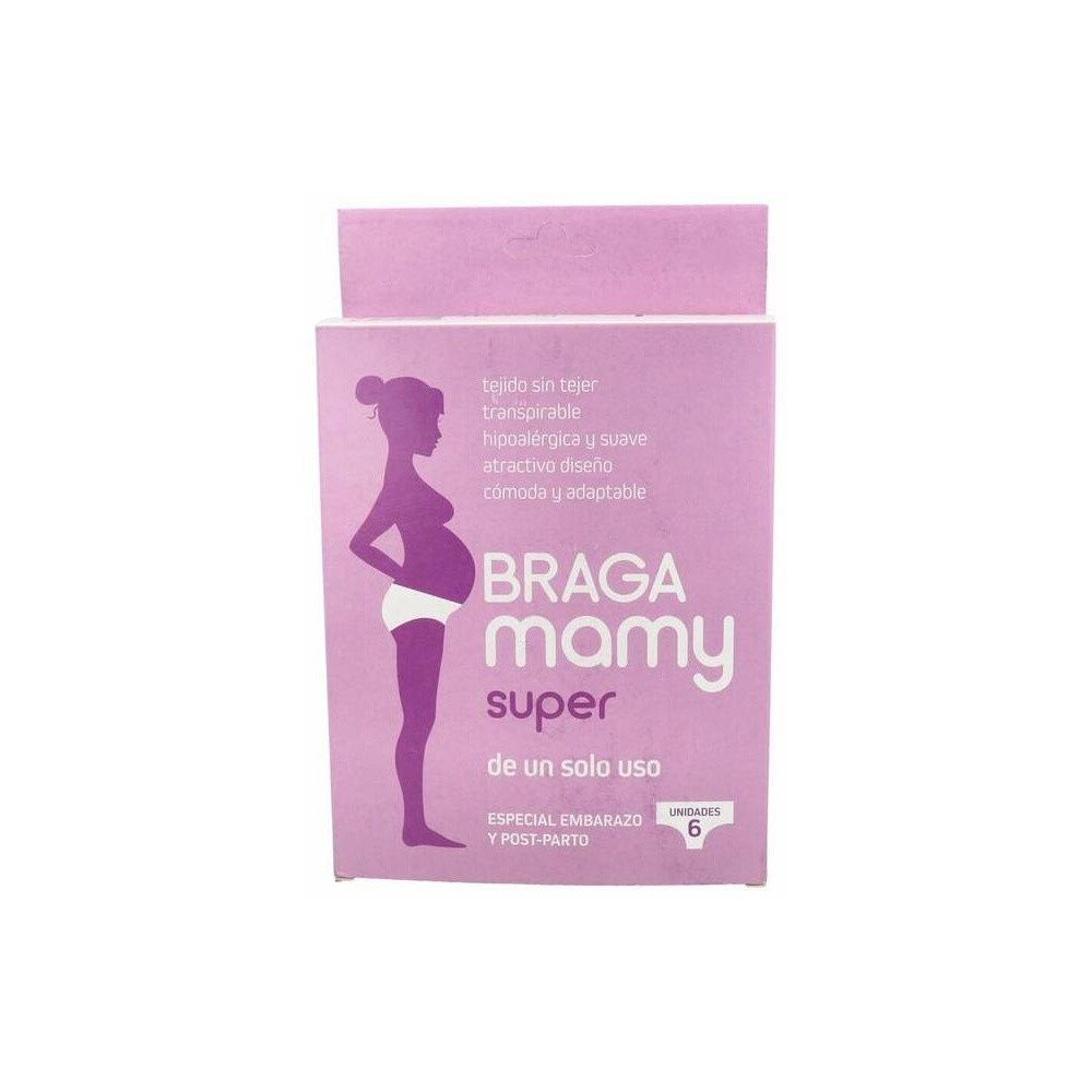 Braga Mamy Super Tst Embarazo / Postparto Caja 6Un