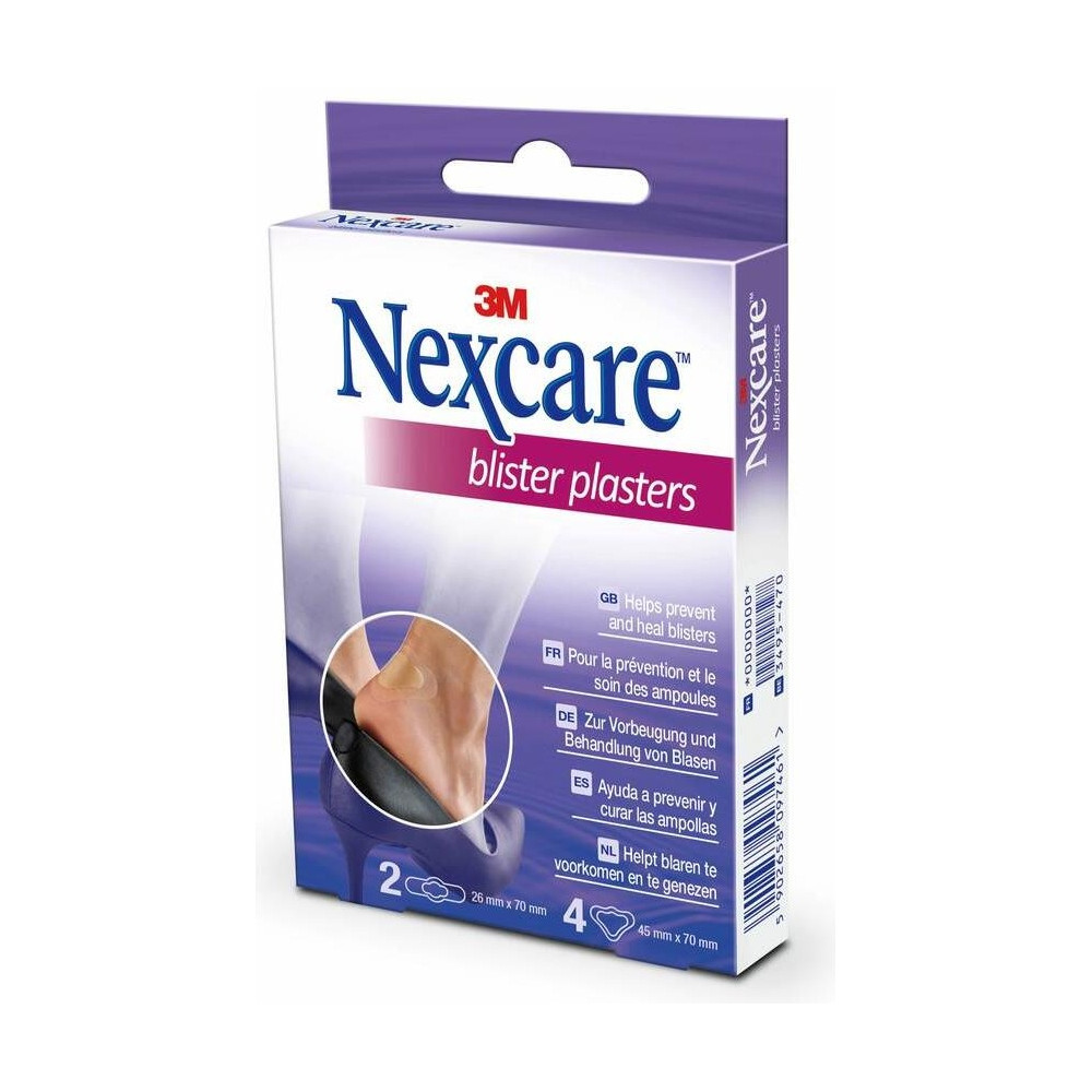 Nexcare® Gel Hidrocoloide Tiras Adhesivas 6Uds