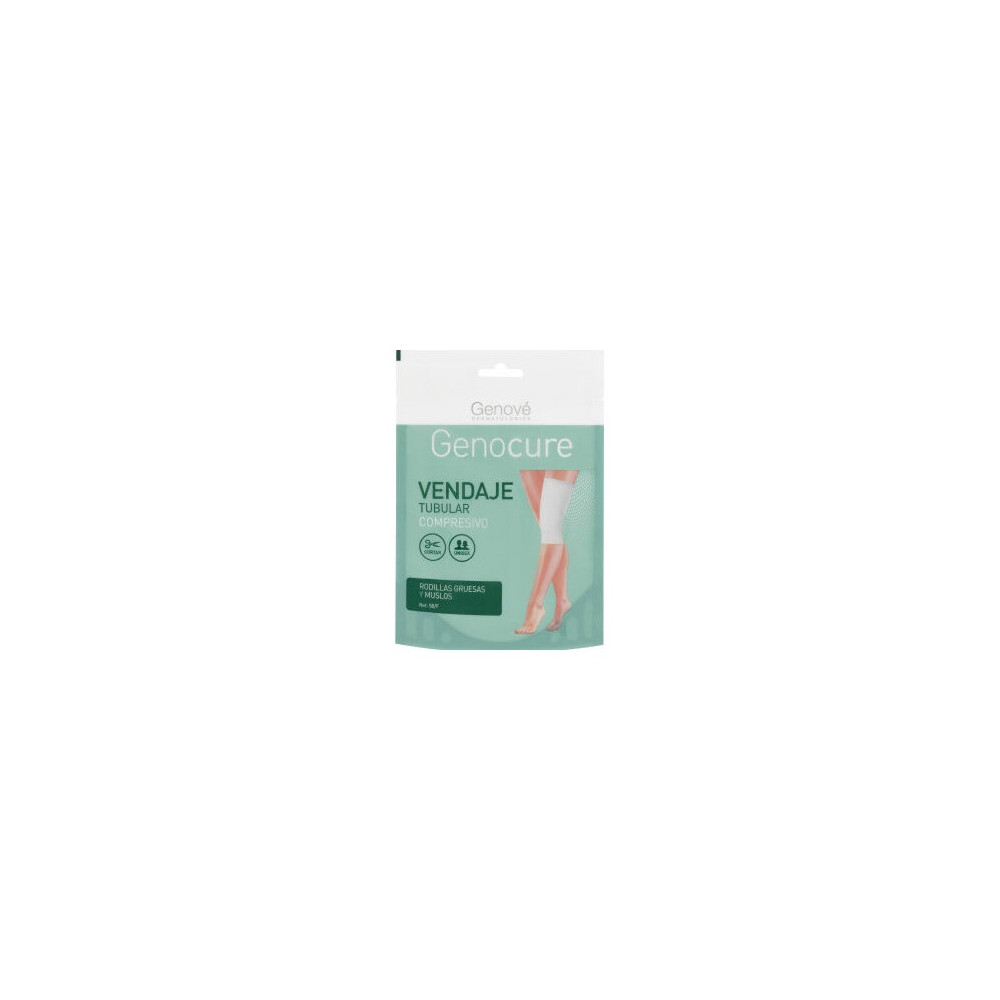 Genocure Vendaje Tubular Compresivo Piernas Y Muslos Delgados Ref.40, 1 Ud
