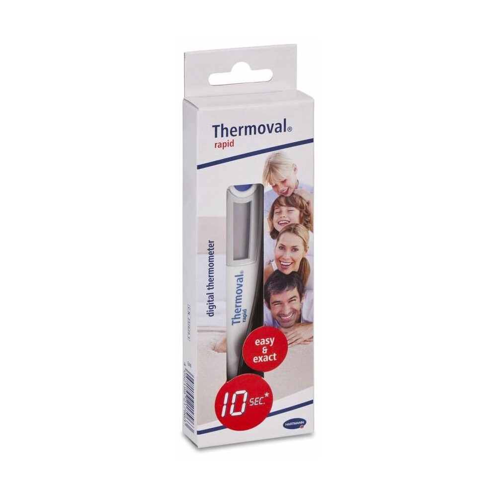 Thermoval Rapid Termómetro Digital Medición Rápida, 1 Ud