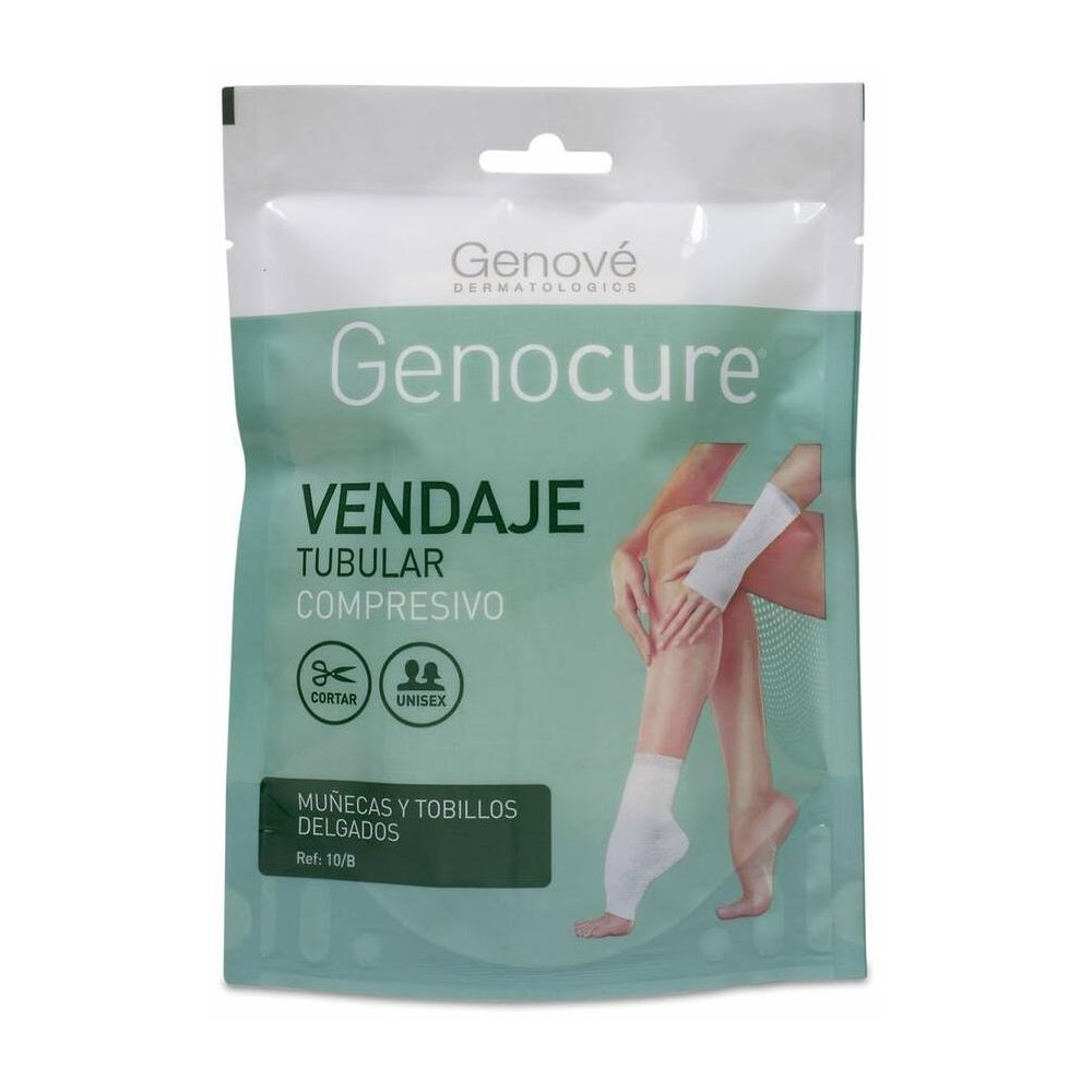 Genocure Vendaje Tubular Compresivo Muñecas Y Tobillos Delgados Ref.10, 1 Ud