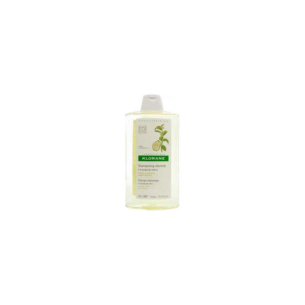 Klorane Champú A La Pulpa De Cidra, 400 Ml