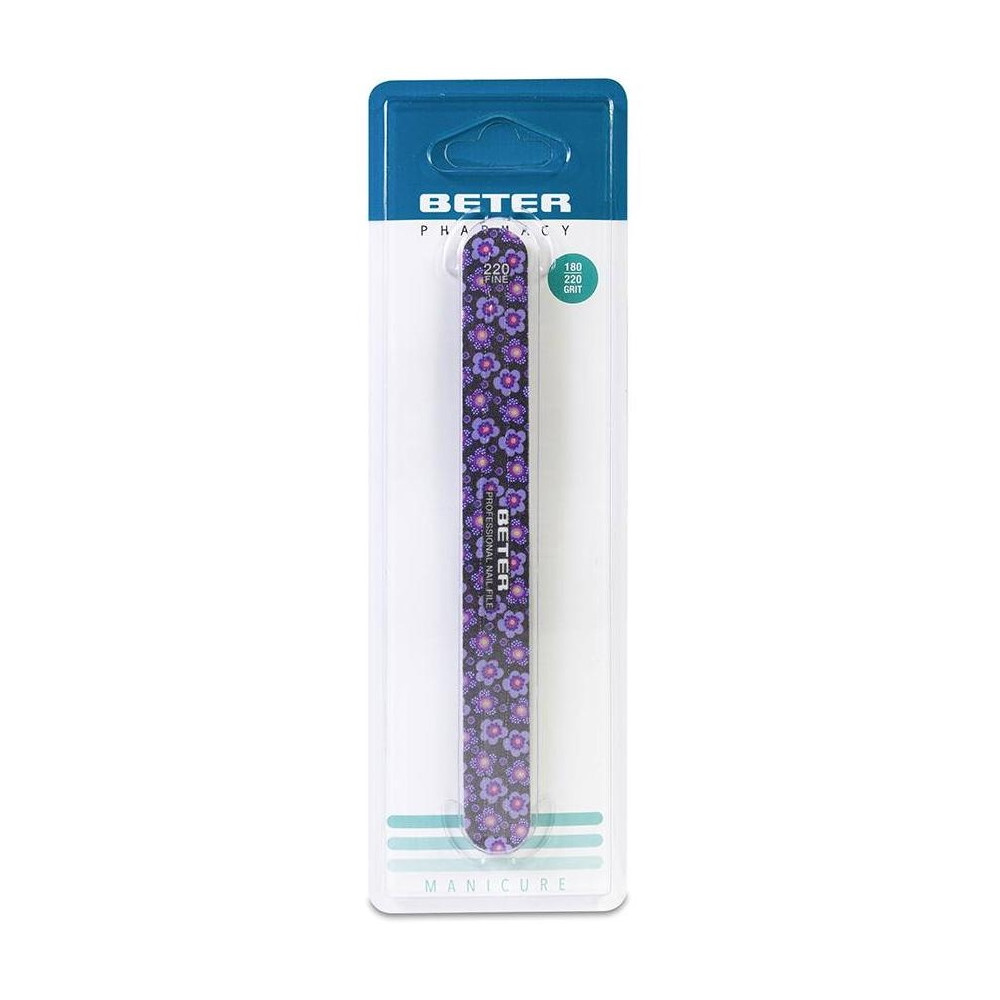 Beter Lima Uñas Fibra De Vidrio Decorada 17_5Cm