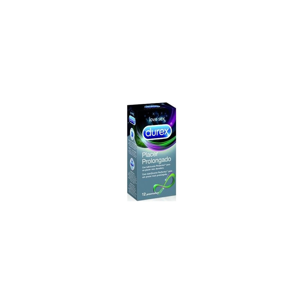 Durex Placer Prolongado Preservativos 12Uds