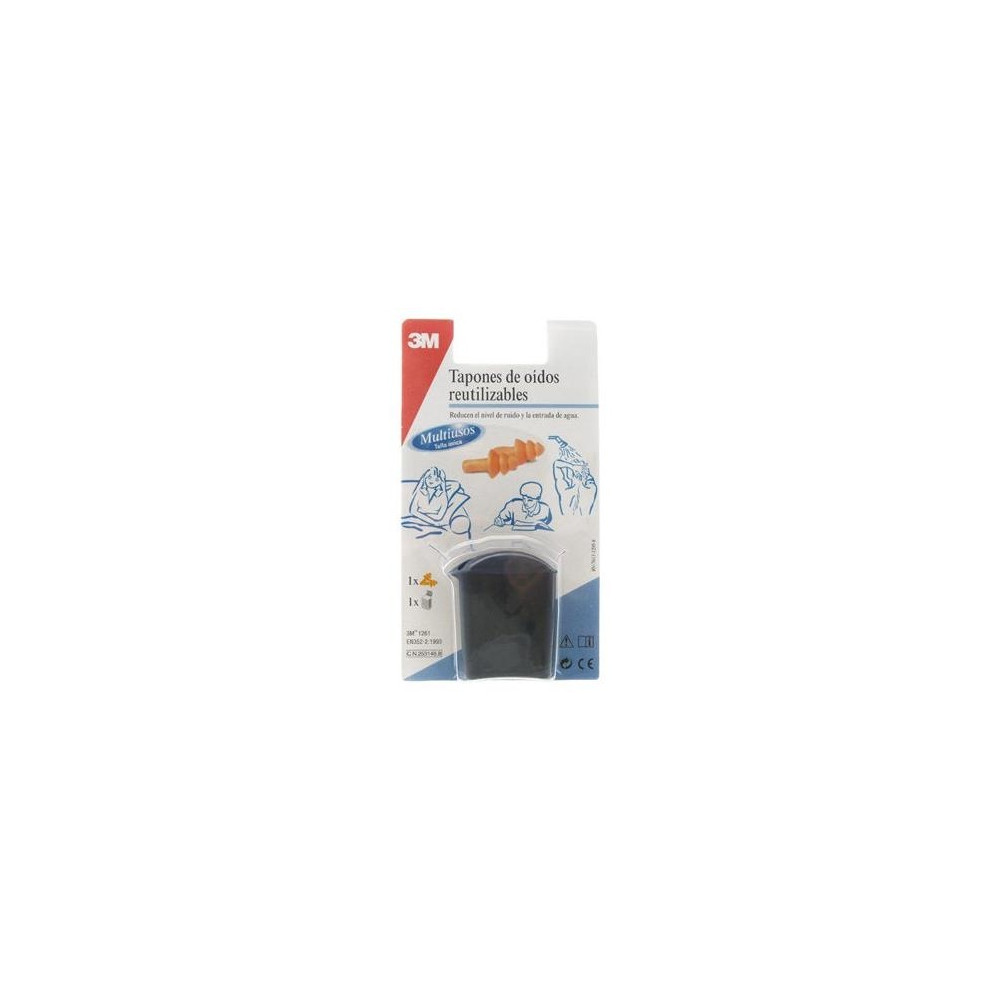 Tapones Oidos Agua 3M Cordon 87-98Db Wr