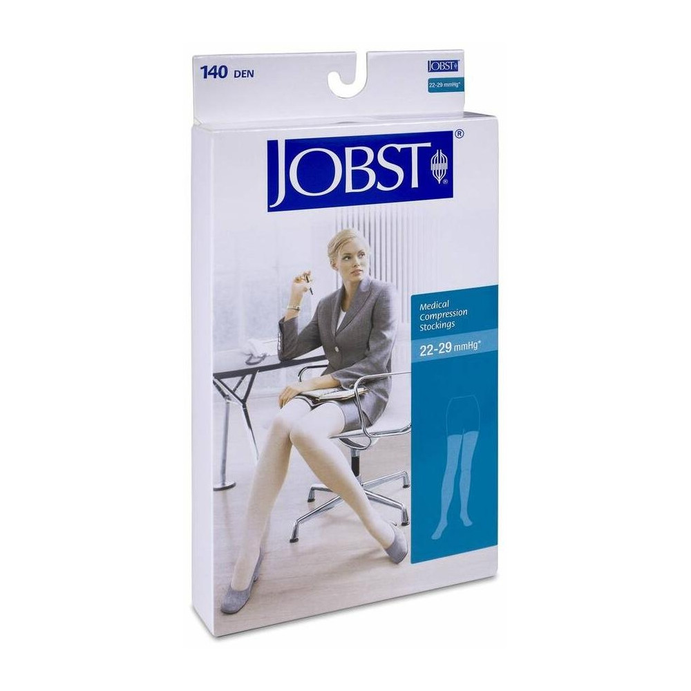 Jobst Media Larga (A-F) Blonda Compresión Normal Negra Talla 2