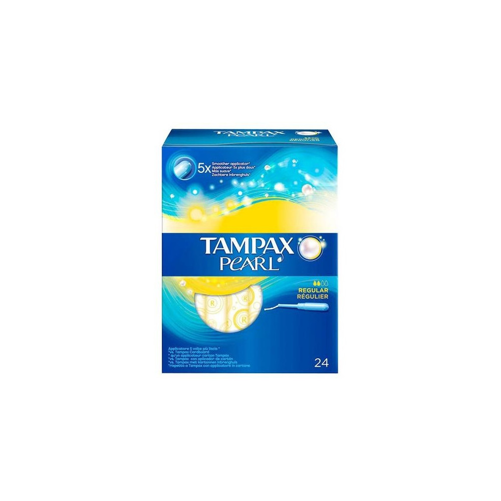 Tampones Tampax Pearl Regular 24 Uds