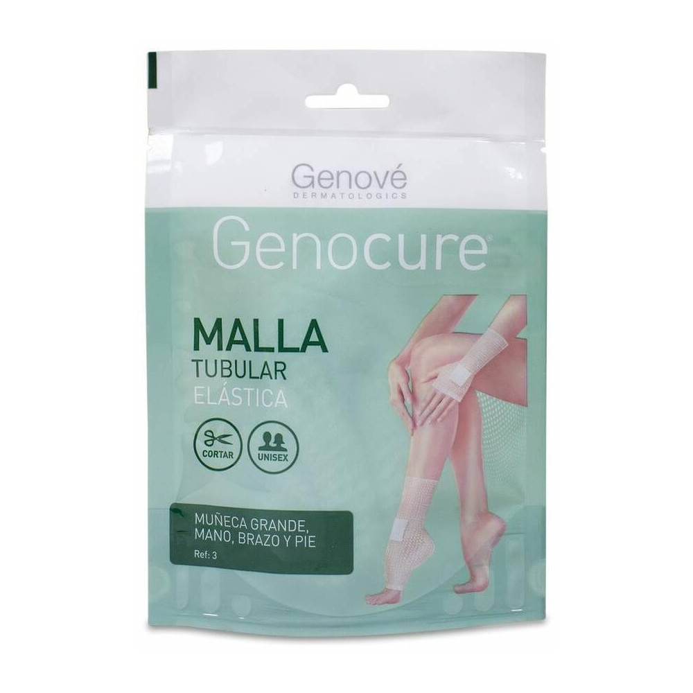 Genové Genocure Malla Tubular Elástica Muñeca Grande Para Mano, Brazo Y Pie Ref.3, 1 Ud