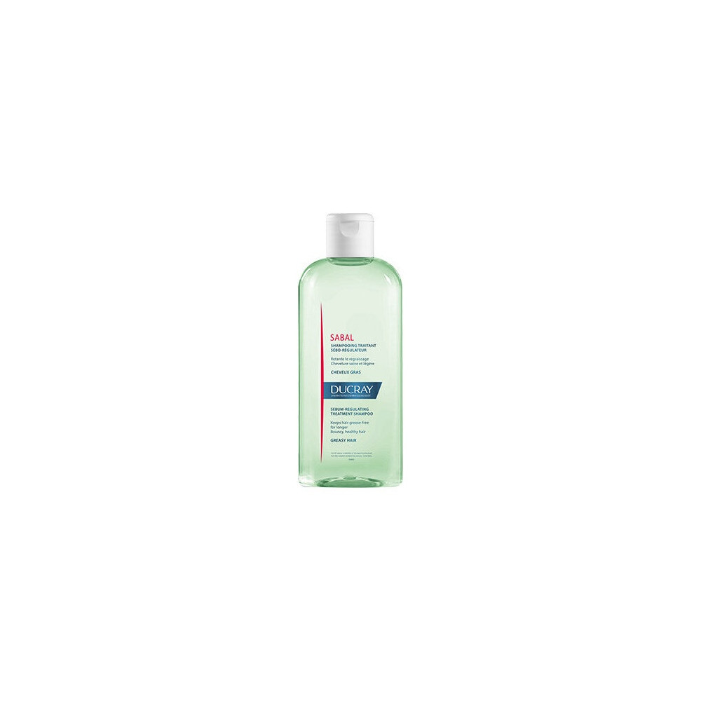 Ducray Sabal Champú Tratante Seborregulador, 200 Ml
