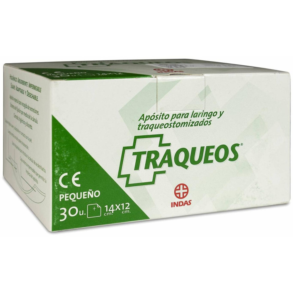 Traqueo'S Apósitos Laringo/Traqueotomizado 14X12Cm 30Uds