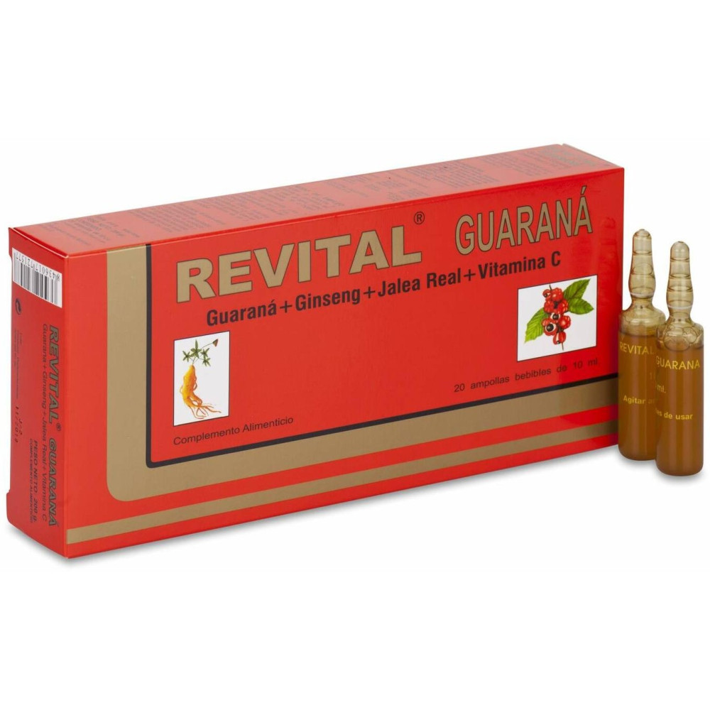 Revital Guarana 20 Ampollas Bebibles