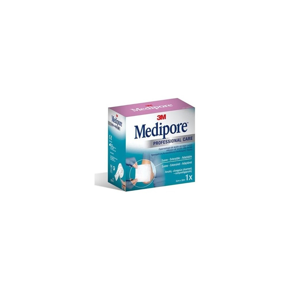 Medipore Proffessional Care Esparadrapo Sin Tejer 5 Cm X 10 M