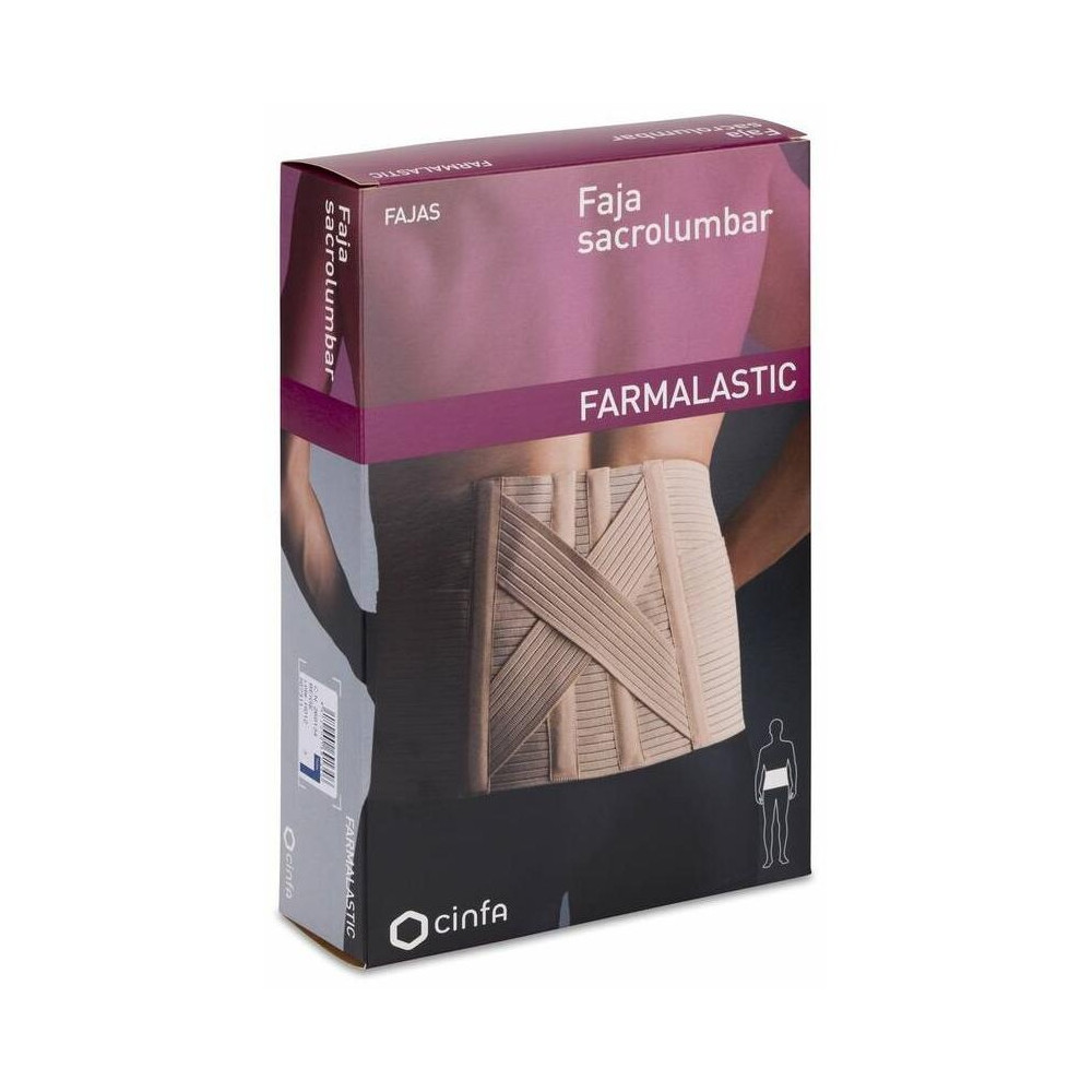 Farmalastic Faja Sacrolumbar Talla 3, 1 Ud
