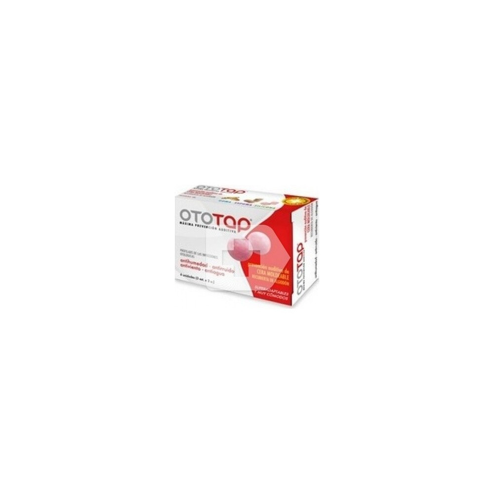 Ototap Tapones Oídos De Cera Moldeable 6Uds