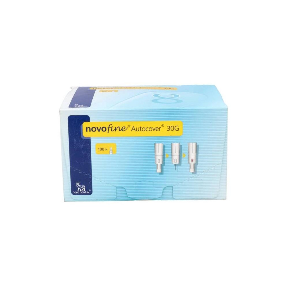 Novo Nordisk Novofine Autocover 30 G 8 Mm, 100 Unidades