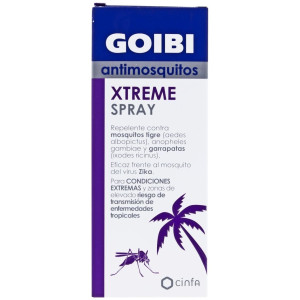 Goibi Antimosquitos Xtreme Spray Repelente, 75 Ml