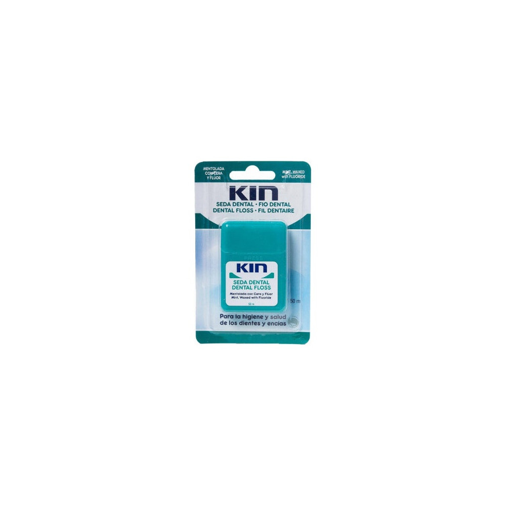 Kin Seda Dental Seda Dental Mentolada Con Cera 50 M, 1 Ud