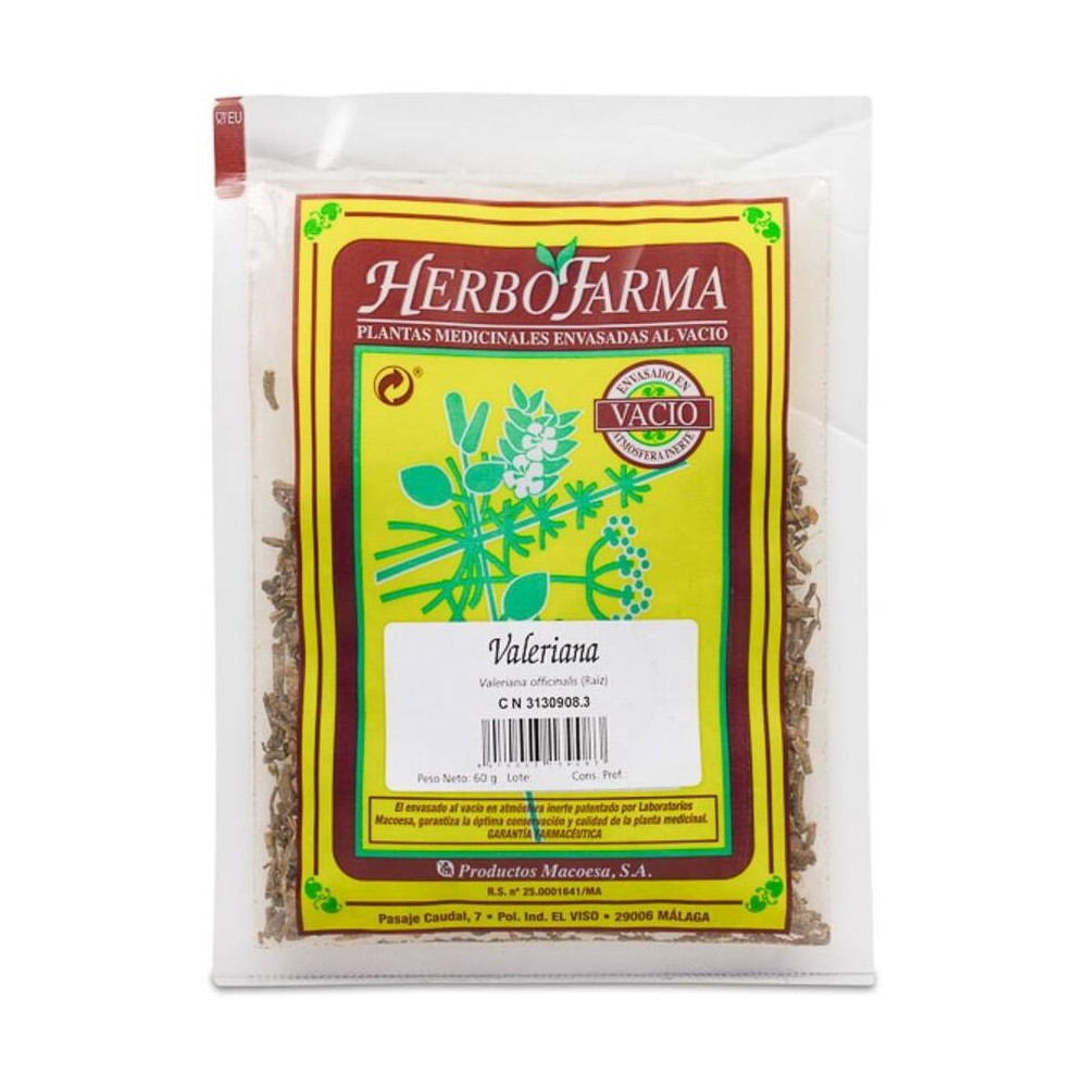 Herbofarma Valeriana Al Vacío, 60 G