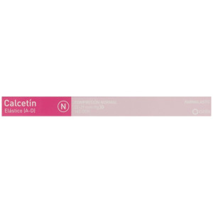 Calcetín Farmalastic De Compresión Normal Talla Pequeña Negro, 1 Par