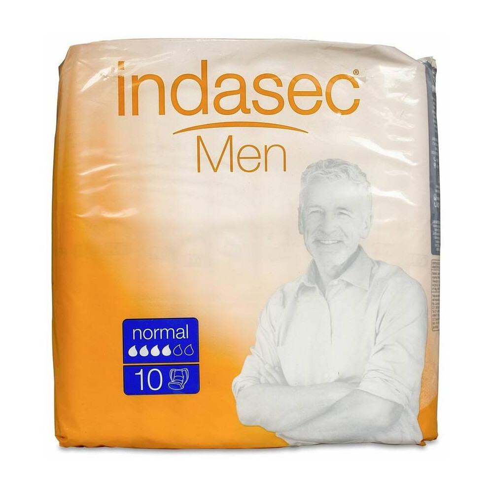 Indasec Hombre Normal Absorc 300Ml 10 Ud