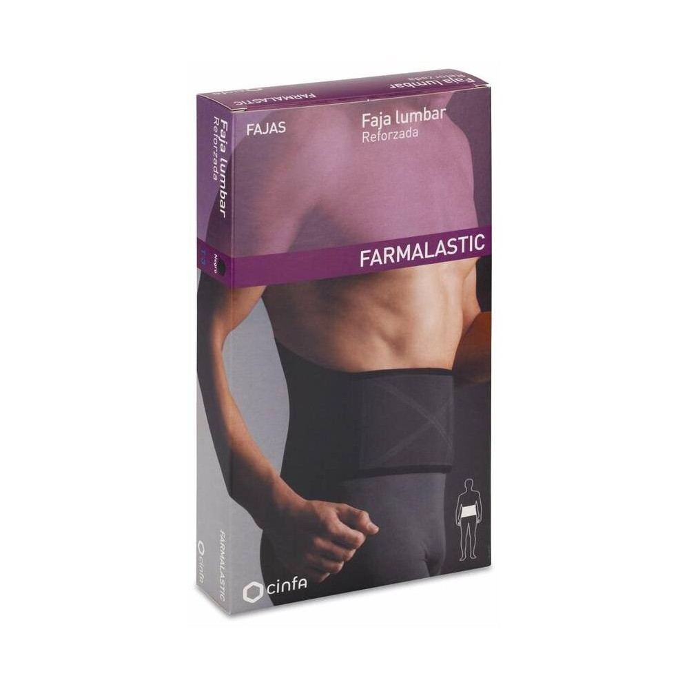 Farmalastic Faja Lumbar Reforzada Talla 3, 1 Ud