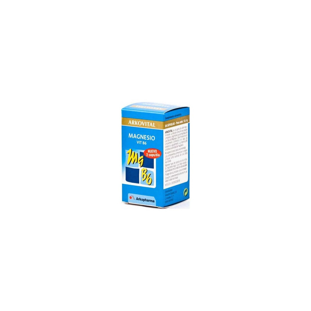 Arkopharma Arkovital Magnesio 73,5 Mg, 30 Cápsulas