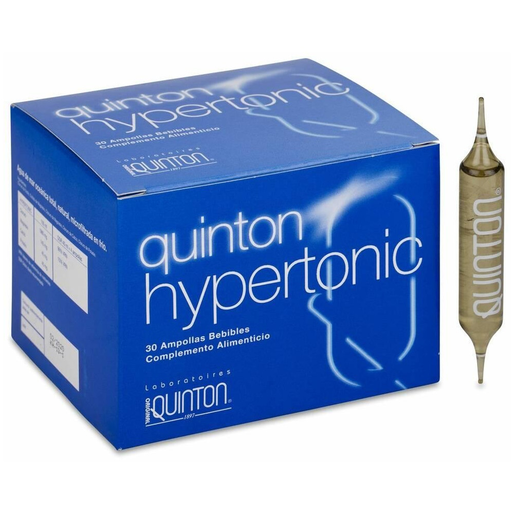 Quinton Hipertonic 30 Ampollas Bebibles