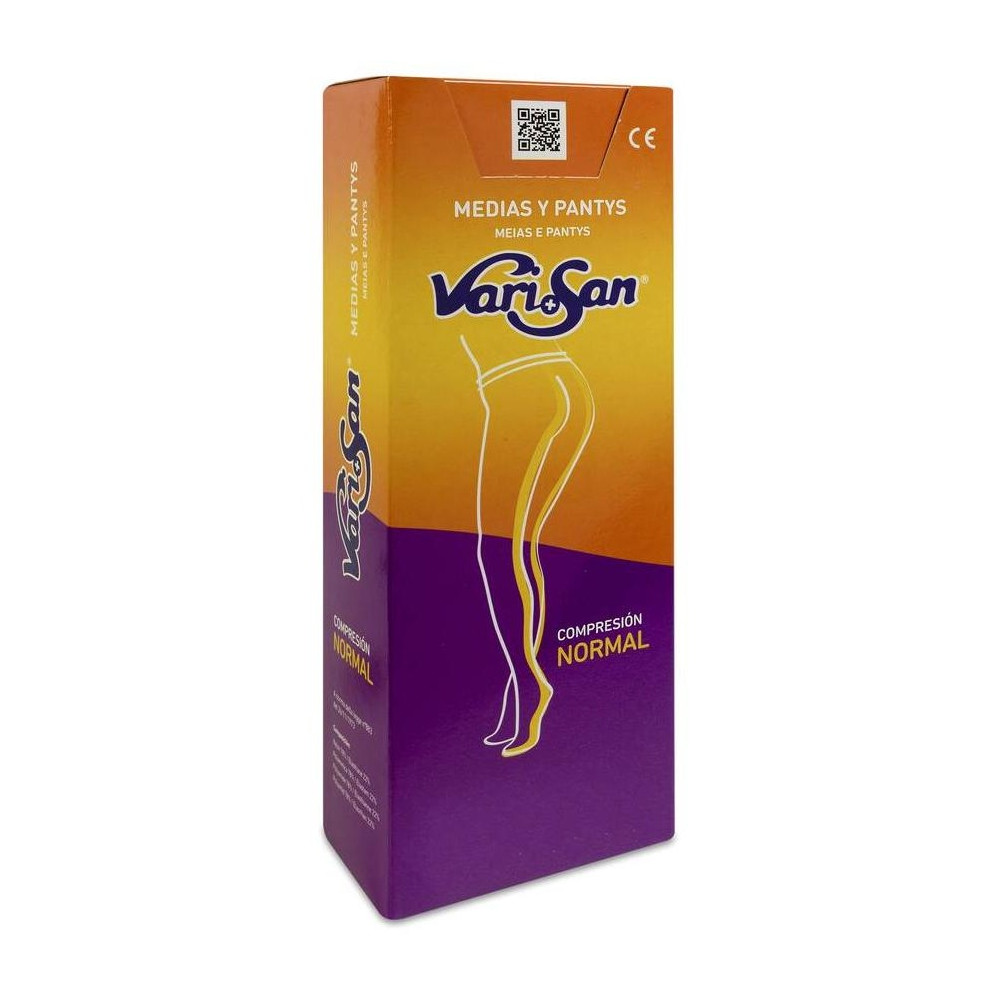 Varisan Panty Compresión Normal Talla 5 Negro, 1 Ud