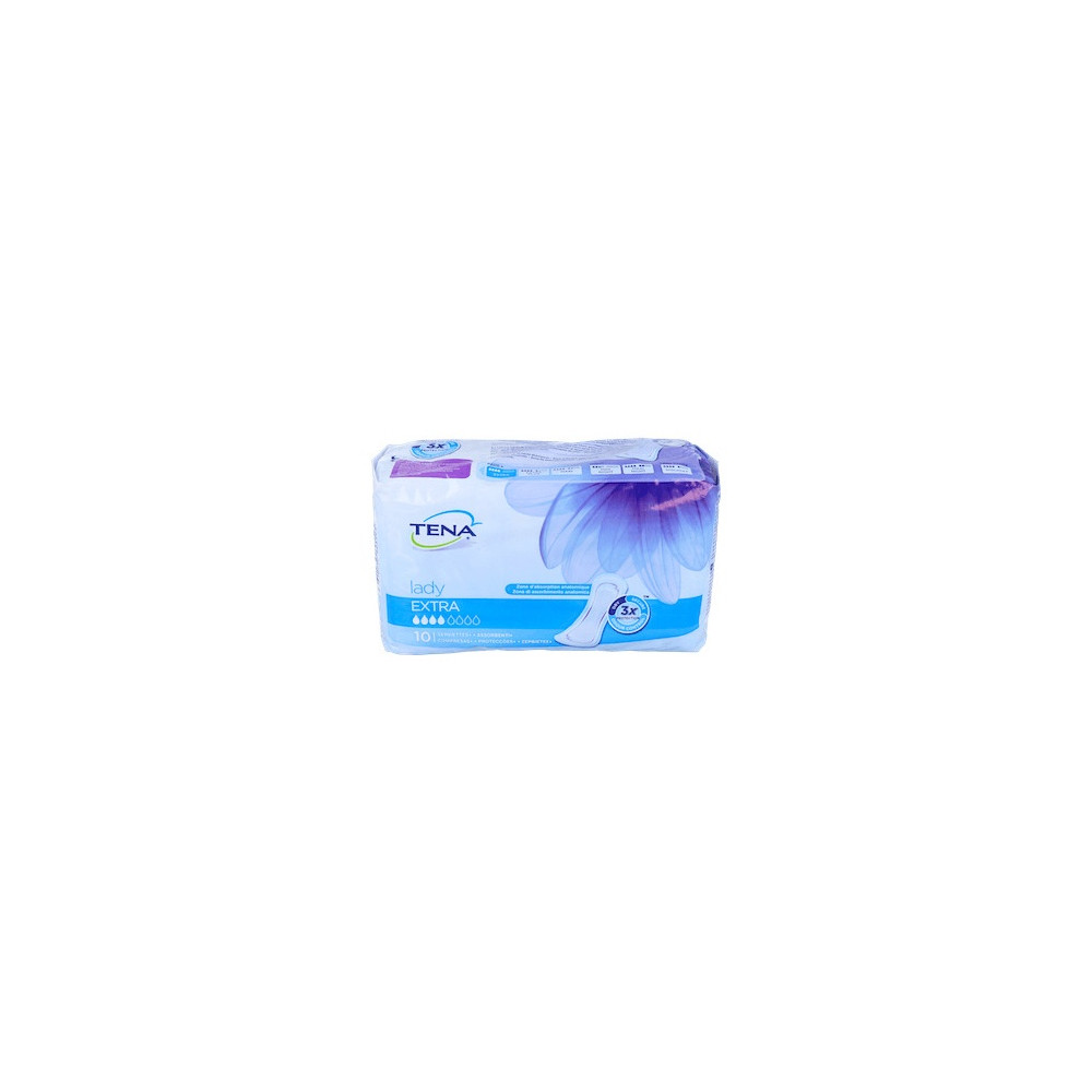 Tena Lady Extra Absorbente Incontinencia Orina Ligera, 10 Uds