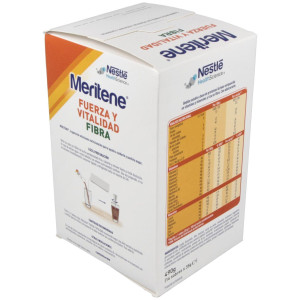 Meritene Fuerza Y Vitalidad Fibra Sabor Chocolate Batidos 14Uds