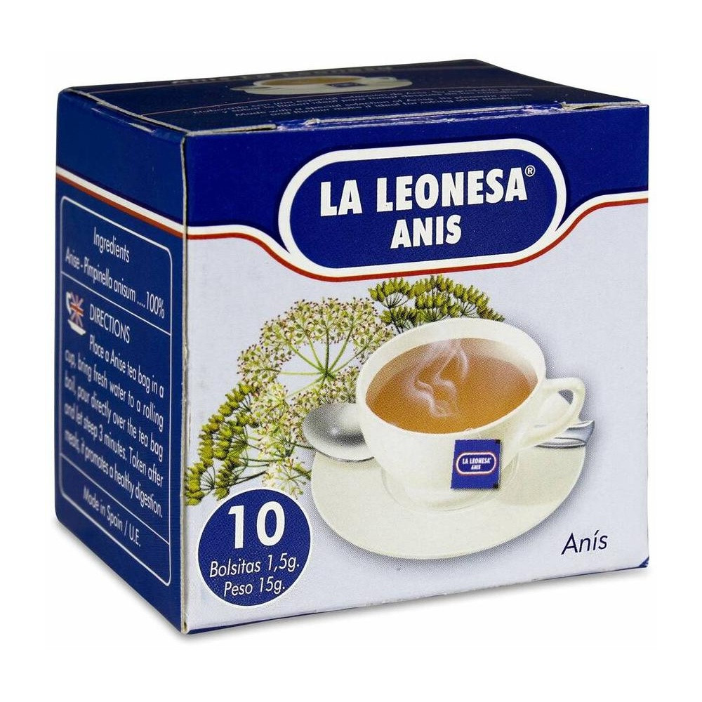 Manasul Anis Verde La Leonesa 10 Infusiones