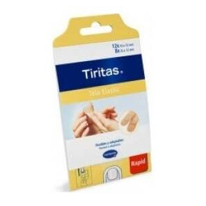 Tiritas Elastic Rapid Apósito Adhesivo Textil, 20 Uds