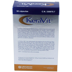Keravit Uñas Y Cabellos Sanos 90 Cap