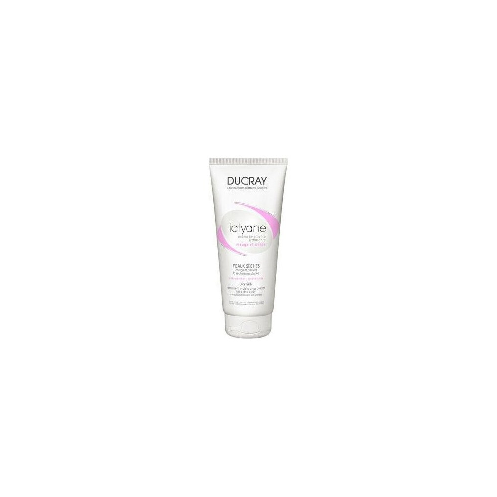 Ducray Ictyane Crema Emoliente Nutritiva, 200 Ml