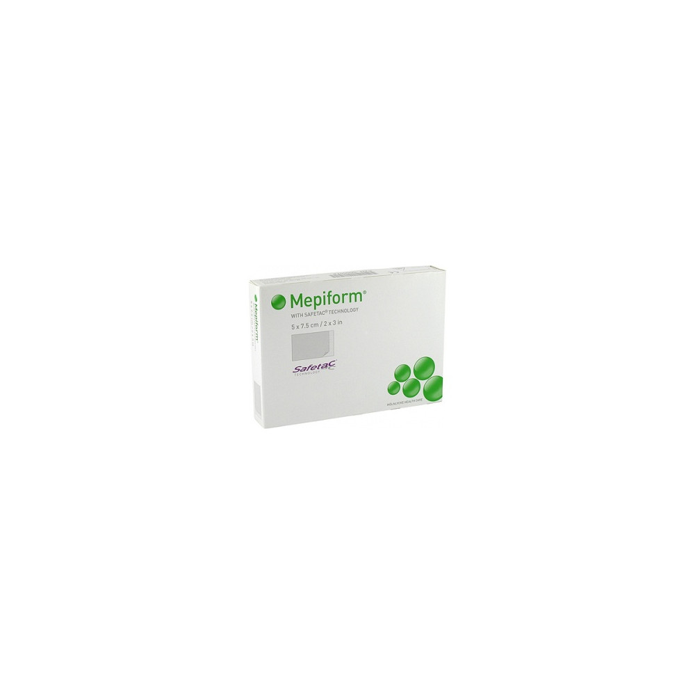 Mepiform Reductor De Cicatriz Silicona Lámina 5X7_5Cm 5Uds