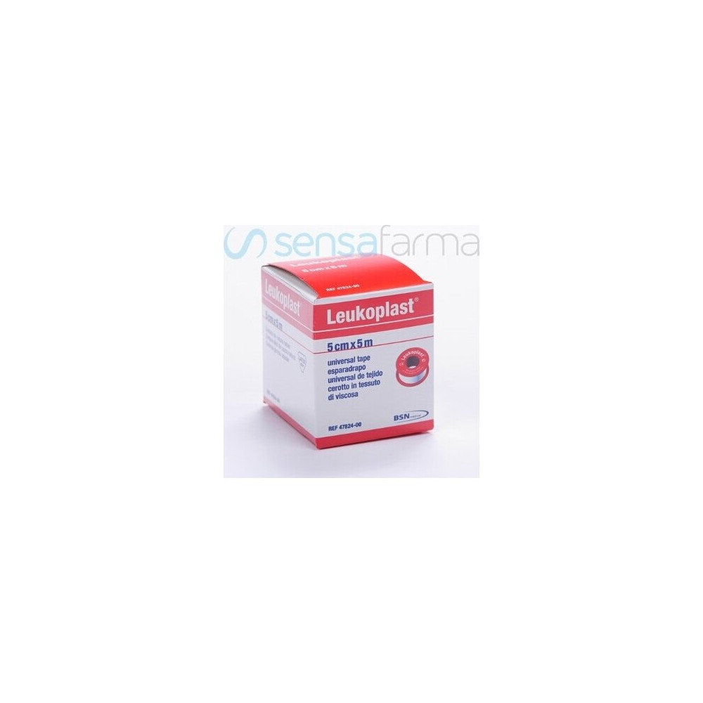 Leukoplast Esparadrapo Color Carne 5 Cm X 5 M, 1 Ud